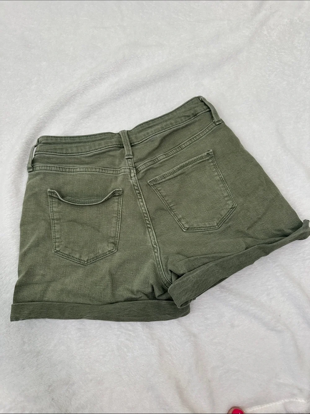 🍁 Universal Thread High Rise Midi Jean Shorts - Picture 2 of 5